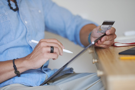 Ipad and credit card payment